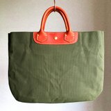 丸底トートバッグ(コンビ）