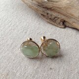 シーグラスイヤリング