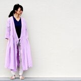 リネンカシュクールワンピース