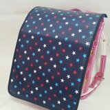 ランドセルカバー♪カラフルスター・ネイビー