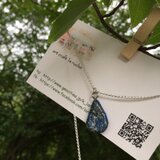 ネックレス　しずく