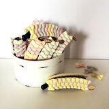 BA003　マシュマロカラーリボン／バナナクリップ