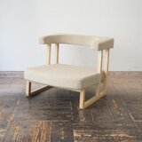 【送料無料】パーソナルケアソファ (ナチュラル×キャメル)の画像