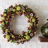 グリーンアップル・りんご・木の実・リース (M03U)　クリスマス
