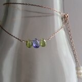 タンザナイトのネックレス