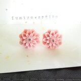 牡丹ピアス