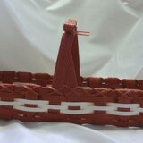 クラフトのカトラリーケース（箸・スプーン・フォーク入れ）