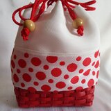 浴衣巾着  かご四角型