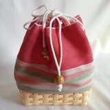 浴衣巾着  かご四角型