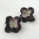 アジサイ フープピアス