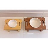 ペットの為のお洒落フードテーブル　シングルタイプ《ＳＳサイズ》