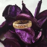 ゴールドチェーンリング