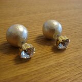 ☆5way　スワロフスキー&コットンパールのピアスセット☆