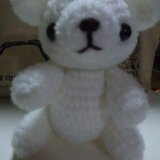 ふわふわあみぐるみ【しろくま】