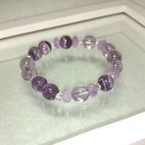 パープルのブレスレット