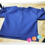 袖リボンシャツ【130】