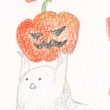 ハロウィン ポストカード