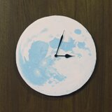 満月の壁掛け時計 <blue>