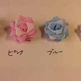 バラのブローチ
