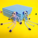 ピンクパンサー★２色★スワロフスキー