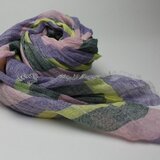 リネンストール -Bohemian- 100％シャトル織機で織ったふっくらリネン