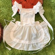 オッズオン ホワイトフリルエプロン Amazon｜新婚さん御用達 エプロン 清楚でかわいい 控えめ
