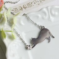 こたつねこさま専用◎手作り雫ガラスの大粒ネックレス(銀色) ３点おまとめ こたつねこさま専用◎手作り雫ガラスの大粒ネックレス(銀色