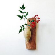 壁掛け花器 | iichi 日々の暮らしを心地よくするハンドメイドや