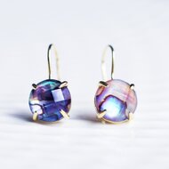 【michico】天然ホワイト×ブラック×アバロンシェルピアス アバロンシェル ピアス | Vendome Aoyama (Women)/ヴァンドーム