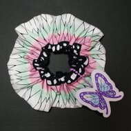 Sh Kk 000 シュシュ ハンドメイド ヘアゴム 髪留め 髪飾り 伝統 和柄 蝶 文様 蝶飾り かわいい おしゃれ Iichi ハンドメイド クラフト作品 手仕事品の通販