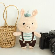 あみぐるみ　ハンドメイド　新郎♡新婦　ぶたさん②【オーダー完成商品】 it-5f670794a2725-1200.jpg