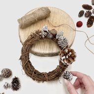 ネイティブフラワーのドライスワッグ Natural | iichi ハンドメイド ...
