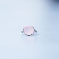 花のワルツ】スターローズクォーツ 天然石 シルバー リング