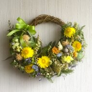 ヤツデの実ナチュラルドライフラワーリース Atelier Kouan Iichi ハンドメイド クラフト作品 手仕事品の通販 ヤツデの実ナチュラルドライフラワーリース Atelier Kouan Iichi ハンドメイド クラフト作品 手仕事品の通販