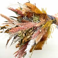 ネイティブフラワーのドライスワッグ Natural | iichi ハンドメイド ...