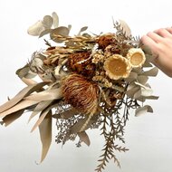 ネイティブフラワーのドライスワッグ Natural | iichi ハンドメイド ...