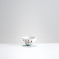 イギリス作家の手描きタイル 「プール」