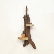 No.996 重厚感あふれる流木の多目的ラック 流木インテリア
