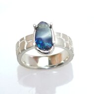 Pt900 ルチルクォーツリング | iichi ハンドメイド・クラフト作品・手 
