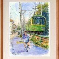 A*e様 初夏の散策路 水彩画　F10号　生原画 it-63613bbab0b7f-1200.jpg