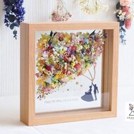 プリザーブドフラワーの春満開！なお花時計ohanadokei-kaku | iichi 
