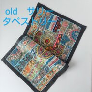 ハンドメイド　モラパッチワーク　タペストリー　テーブルセンター　90✕36㌢ it-64393ee362941-1200.jpg
