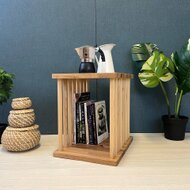 送料無料】 ロの字台 60cm 30cm 収納棚 スキマ収納 リモコン収納