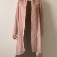 よーこです 着物リメイク　正絹江戸小紋Rチュニック　ハンドメイド　コート 着物リメイク 江戸小紋のチュニック - 🧵 着物リメイク