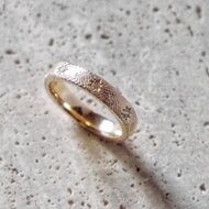 Simple brass bangle（幅40ｍｍ）☆幅広☆ワイド☆シンプル☆真鍮