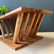 送料無料】 ロの字台 60cm 30cm 収納棚 スキマ収納 リモコン収納