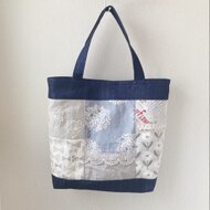 デニムパッチワークトートバッグ | それいけ！アンパンマン