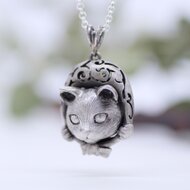 猫　ハンドメイド　シルバーペンダント 10-22p_01.jpg