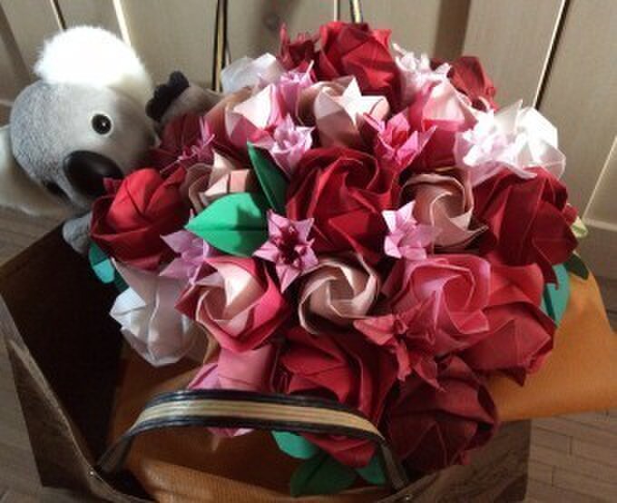 バラを折るのが好き