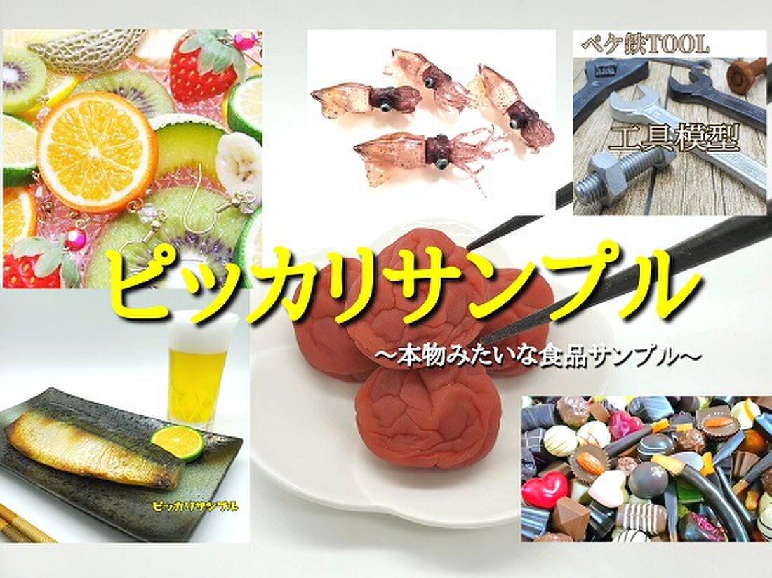 食品サンプルのピッカリサンプル